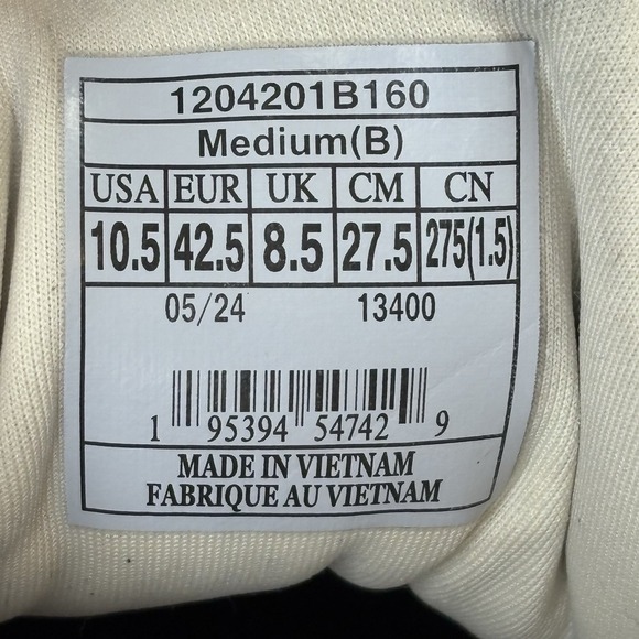 Brooks Ghost Max 2 Womens Size 10.5 Cream Purple Athletic Running Shoes Sneakers - Picture 15 of 16